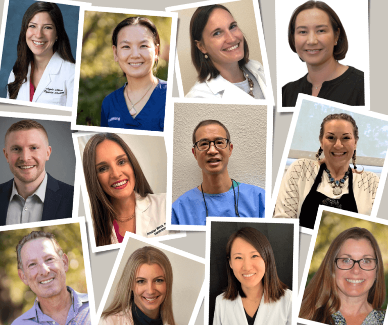 Collage of Mendocino Ave location's staff