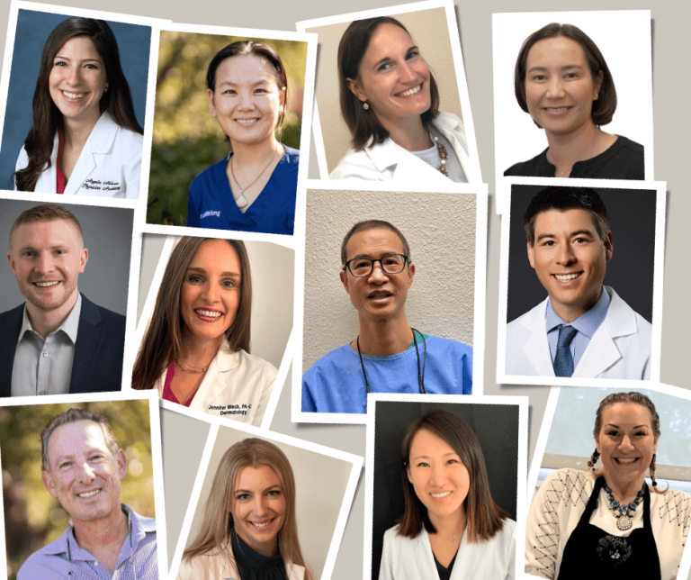 Collage of Mendocino Ave. location's staff